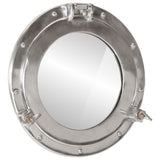 Vidaxl Wall Mirror Patrijspoort Ø38 CM Aluminium i szkło