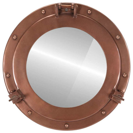 Vidaxx Wandspiegel Bullauge ø38 cm Aluminium und Glas
