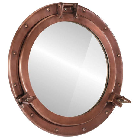 Vidaxx Wandspiegel Bullauge ø50 cm Aluminium und Glas