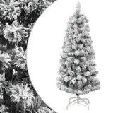 Vidaxx künstlicher Weihnachtsbaum mit Scharnieren und Schnee 150 cm