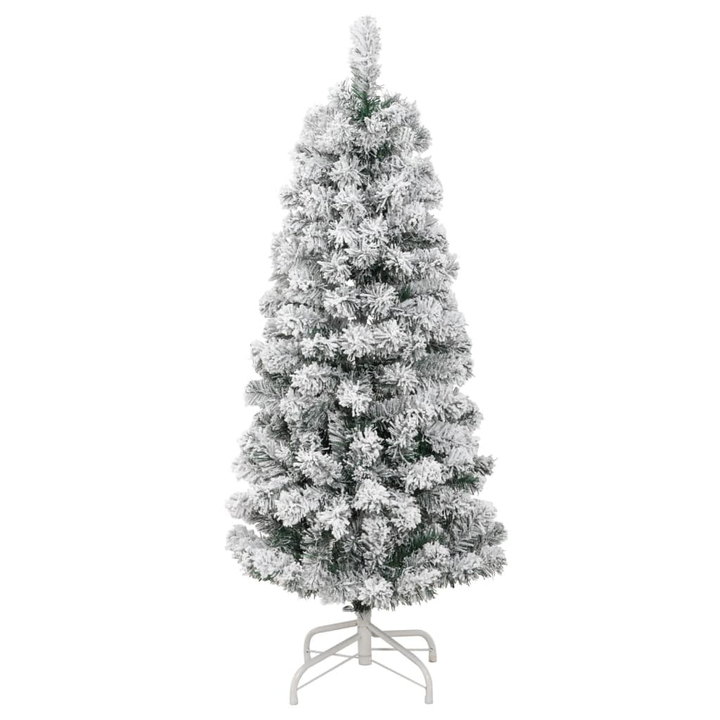 Vidaxl Kunstkerstboom con cardini e neve 150 cm