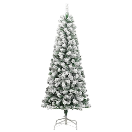 Vidaxx künstlicher Weihnachtsbaum mit Scharnieren und Schnee 210 cm