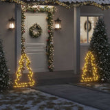 Vidaxx Weihnachtsbeleuchtung mit Erdspießen Baum 115 LEDs 90 cm