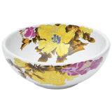 Vidaxx Aufsatzwaschbecken rund φ41x14 cm aus Keramik mehrfarbig