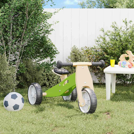 VidaXL Laufrad für Kinder 2-in-1 Grün