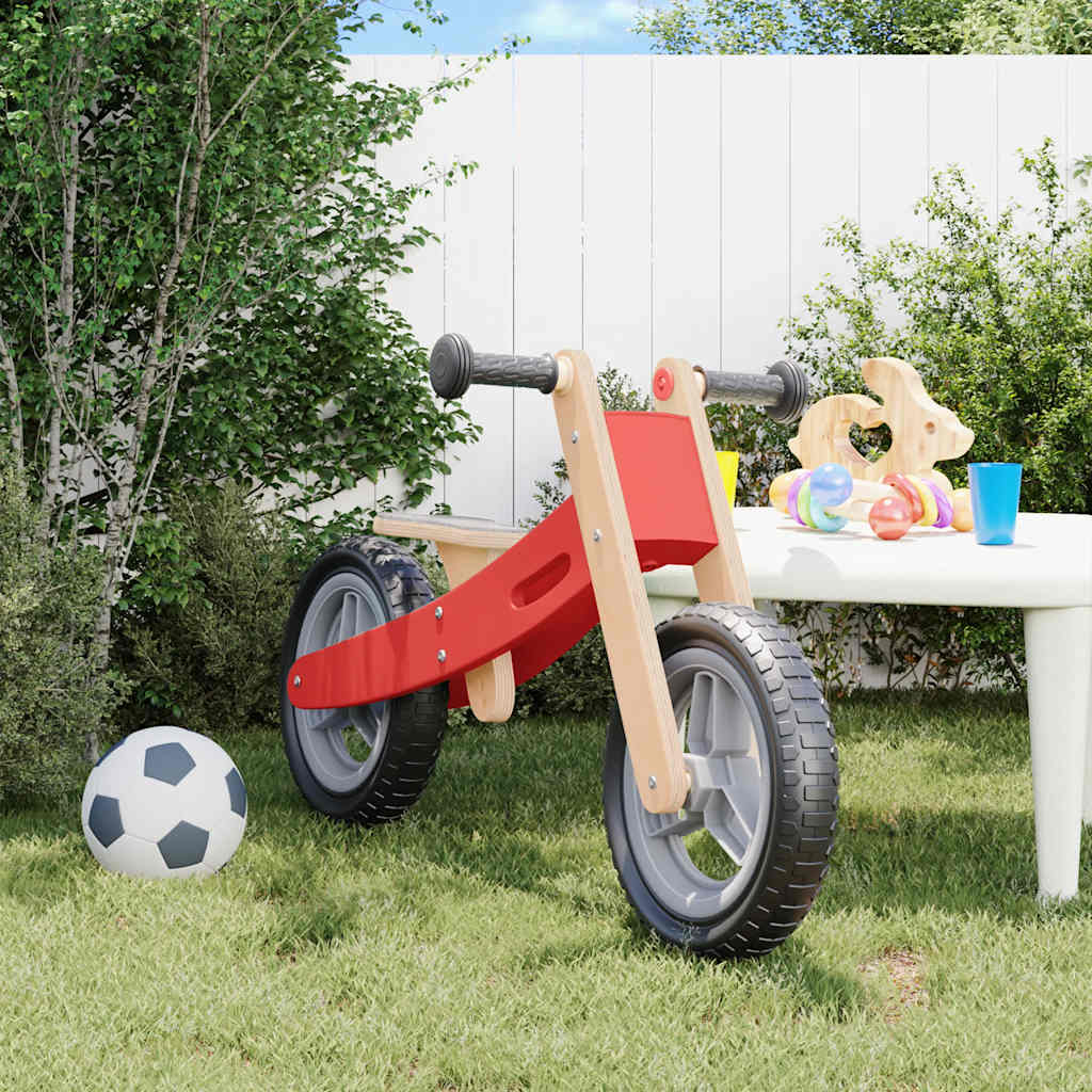 Vidaxl Balance Bike pour les enfants rouge