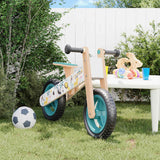VidaXL Laufrad für Kinder blau mit Aufdruck