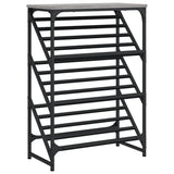 VIDAXL -Schuhregal 60x30x85 cm verarbeitetes Holzgrau Sonoma