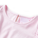 VidaXL Kinderkleid mit Rüschen 92 Hellrosa