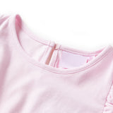 VidaXL Kinderkleid mit Rüschen 104 Hellrosa