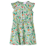 VidaXL Kinderkleid 104 helles Khaki