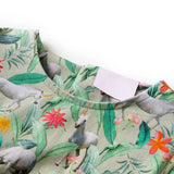 VidaXL Kinderkleid 116 helles Khaki