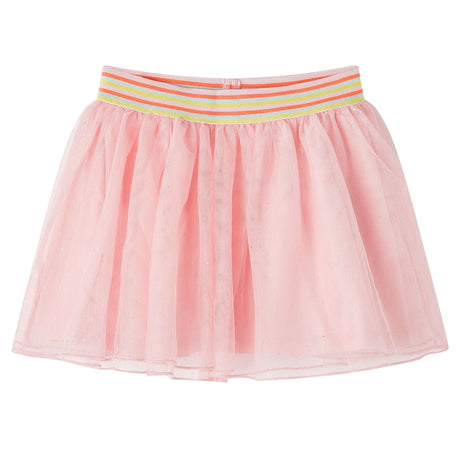 VidaXL Kinderrock mit Tüll 92 Hellrosa