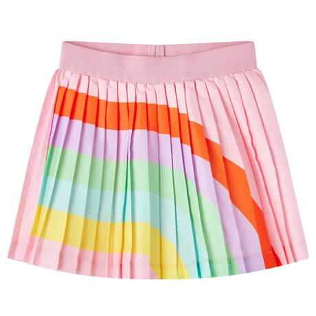 VidaXL Kinderrock plissiert 92 hellrosa