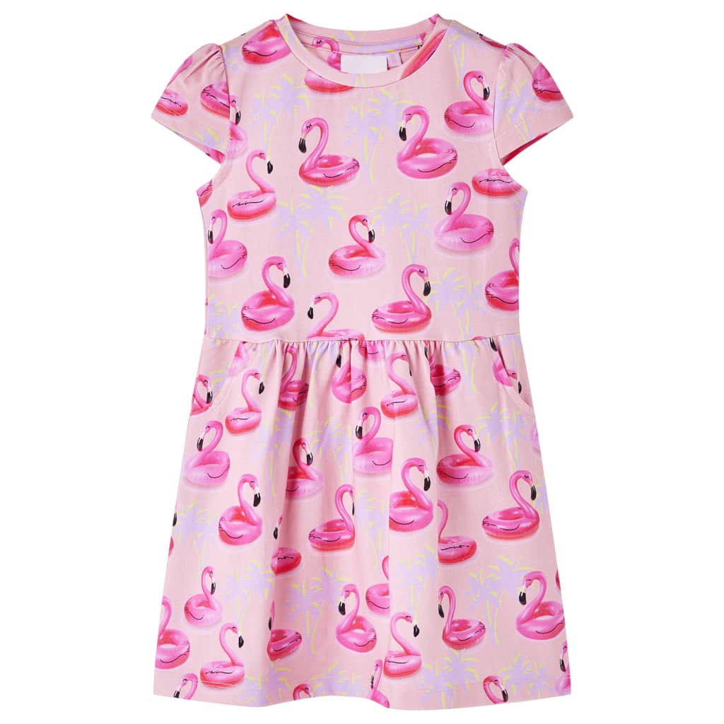 VidaXL Kinderkleid 116 hellrosa