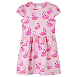 VidaXL Kinderkleid 128 hellrosa