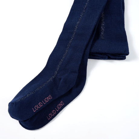 VidaXL Kinderstrumpfhose 128 Marineblau