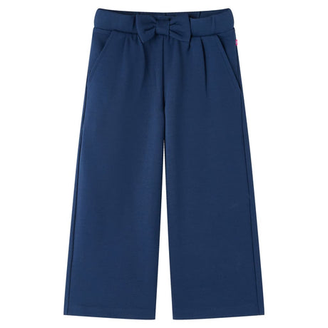VidaXL Kinderhose mit weitem Bein 92 Marineblau