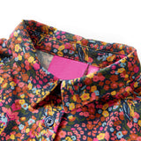 VidaXL Kinderkleid mit langen Ärmeln 128 Mehrfarbig