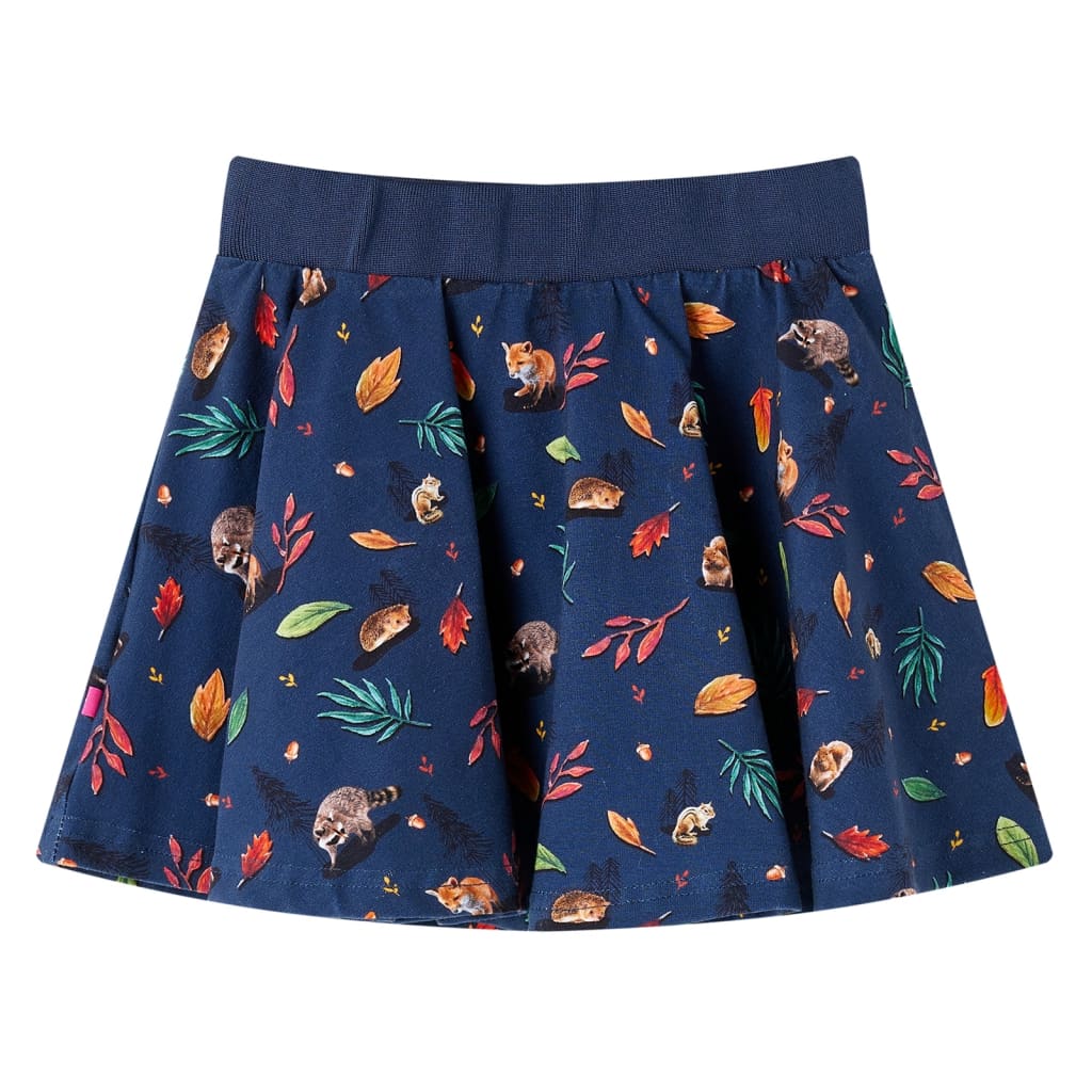 Vidaxl Children's Skirt 140 Navy Blue