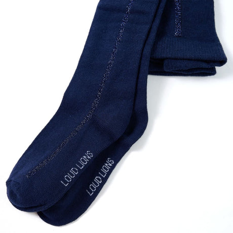 VidaXL Kinderstrumpfhose 128 Marineblau