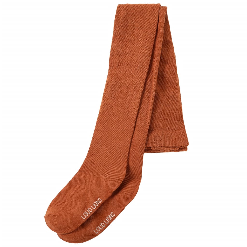 VidaXL Kinderstrumpfhose 128 cognacfarben