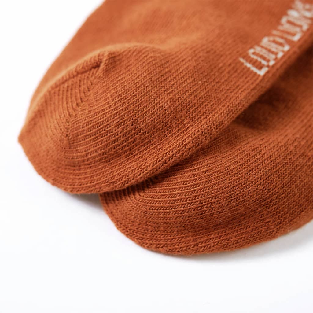 VidaXL Kinderstrumpfhose 128 cognacfarben