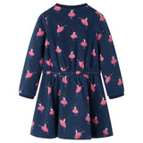 VidaXL Kinderkleid 140 Marineblau