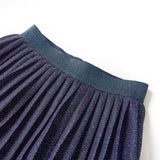 Vidaxl children's skirt with glitter 104 navy blue