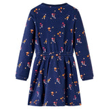 VidaXL Kinderkleid 104 Marineblau