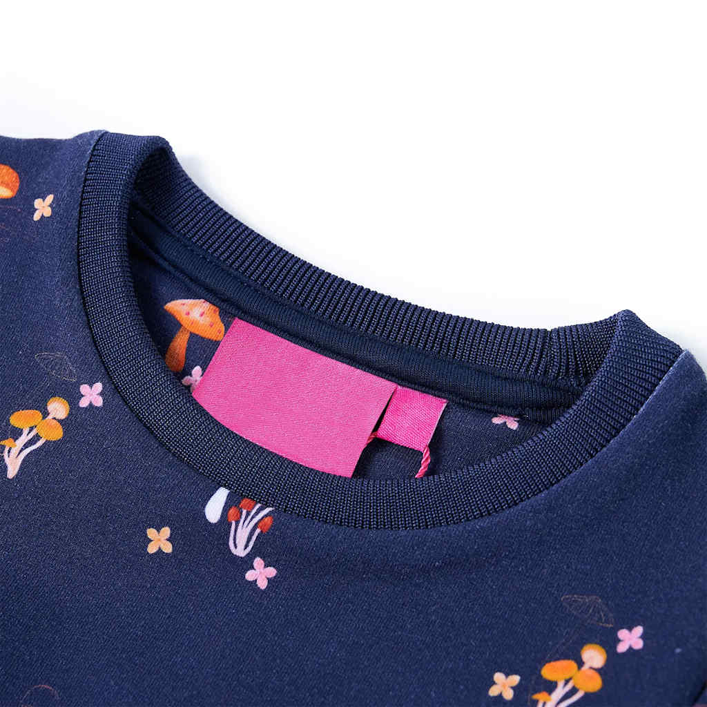 VidaXL Kinderkleid 104 Marineblau