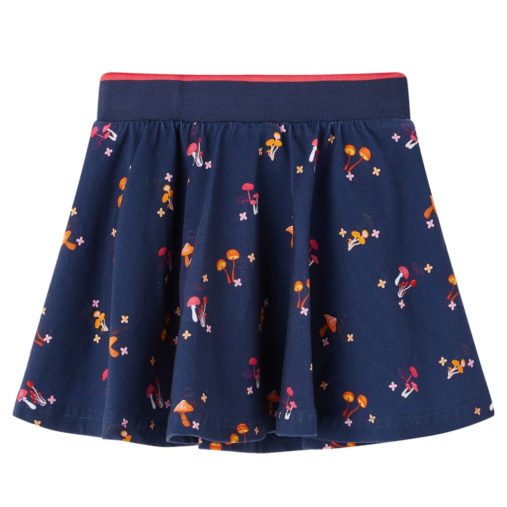 Vidaxl Gonna per bambini 140 blu navy