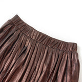 Vidaxl children's skirt with glitter 92 cognac colored