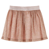 Gonna per bambini Vidaxl con glitter 92 Merostre rosa