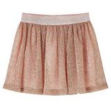 Gonna Vidaxl per bambini con glitter 116 Merostre rosa