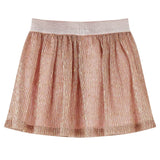 Gonna per bambini Vidaxl con glitter 140 Merostre rosa