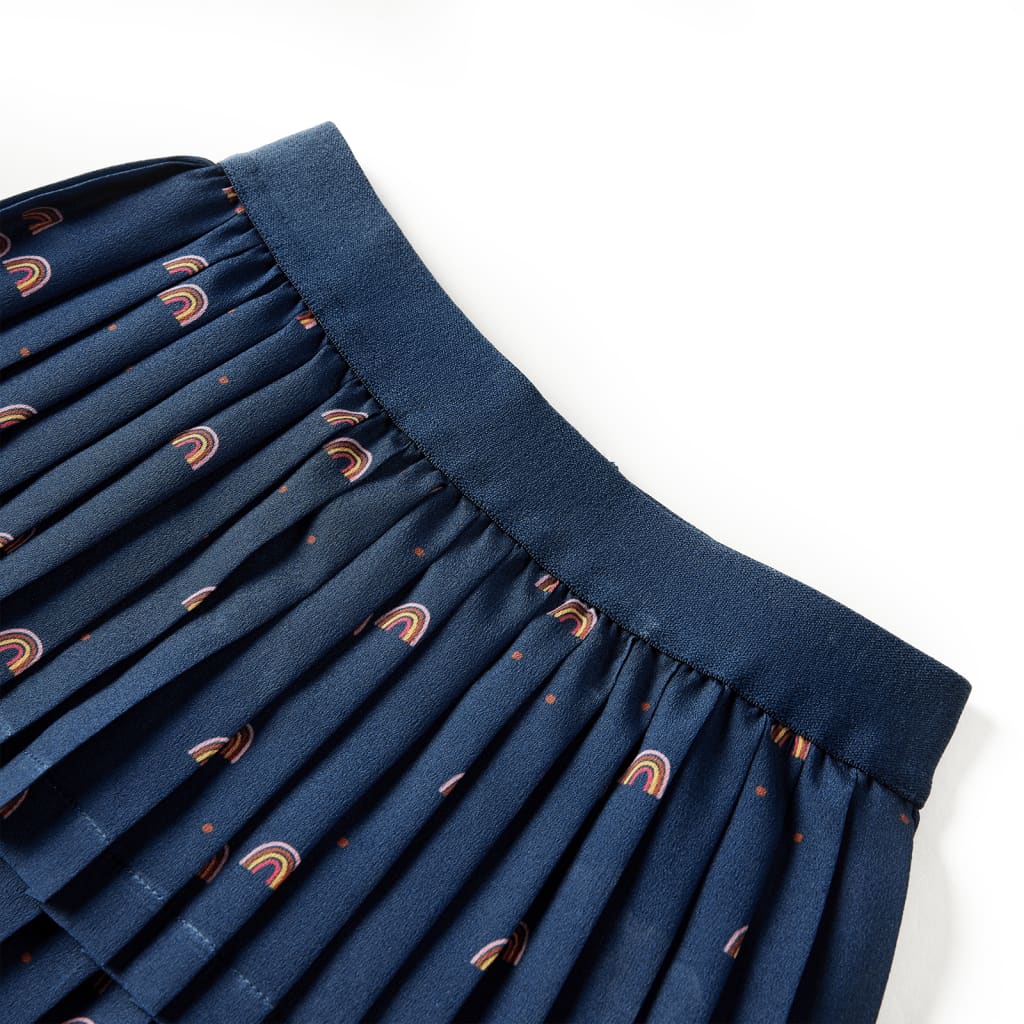 Vidaxl Children's Skirt 128 Navy Blue