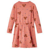VidaXL Kinderkleid 140 Altrosa