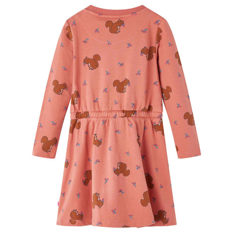 VidaXL Kinderkleid 140 Altrosa