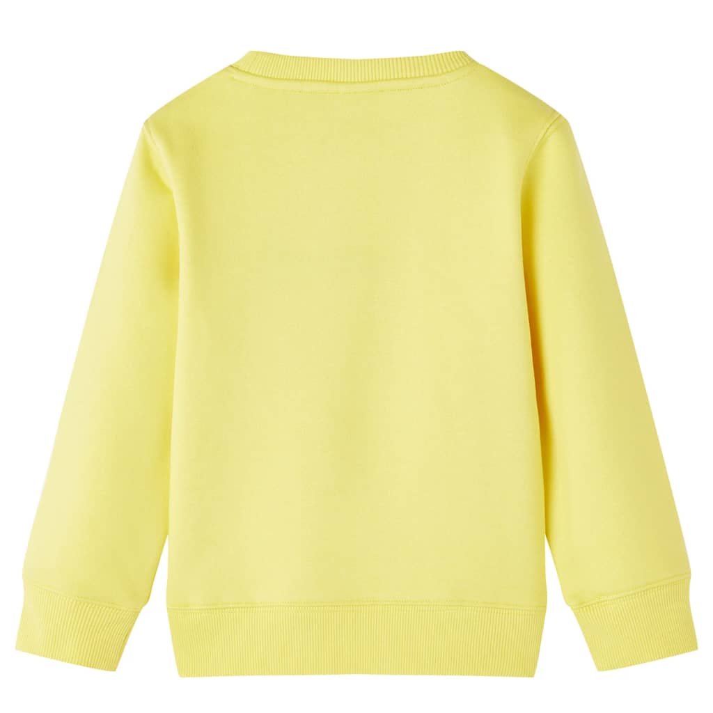 Pull pour enfants Vidaxl 92 jaune clair