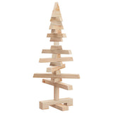 VidaXL Weihnachtsdekoration Weihnachtsbaum 60 cm massives Kiefernholz