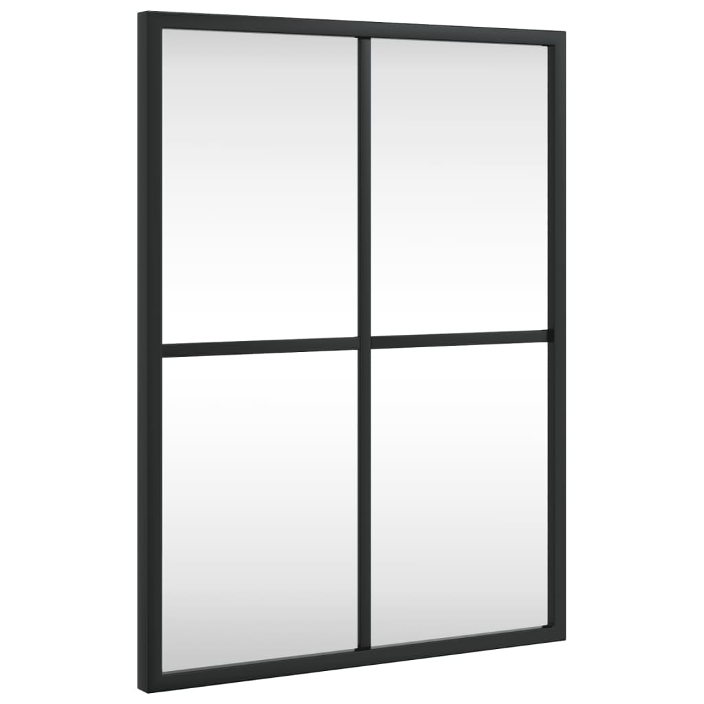 Vidaxx Wandspiegel rechteckig 30x40 cm Eisen schwarz