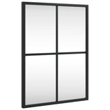 Vidaxx Wandspiegel rechteckig 30x40 cm Eisen schwarz