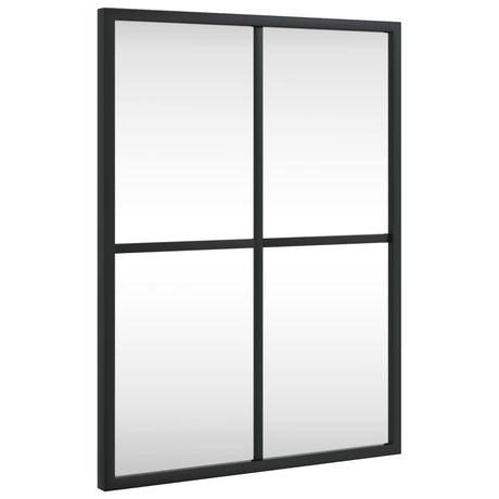 Vidaxx Wandspiegel rechteckig 30x40 cm Eisen schwarz