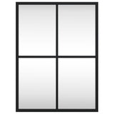Vidaxx Wandspiegel rechteckig 30x40 cm Eisen schwarz