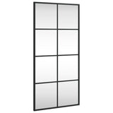Vidaxx Wandspiegel rechteckig 40x80 cm Eisen schwarz