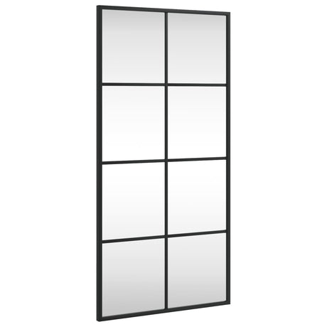 Vidaxx Wandspiegel rechteckig 40x80 cm Eisen schwarz