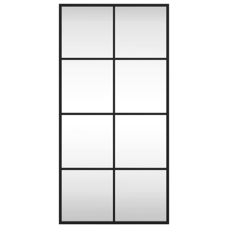 Vidaxx Wandspiegel rechteckig 40x80 cm Eisen schwarz