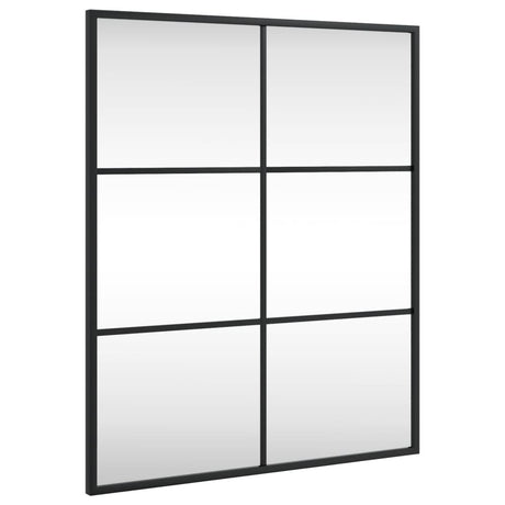 Vidaxx Wandspiegel rechteckig 50x60 cm Eisen schwarz