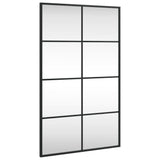 Vidaxl wall mirror rectangular 50x80 cm iron black